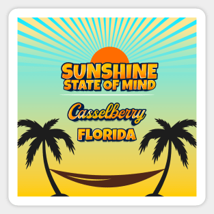 Casselberry Florida - Sunshine State of Mind Sticker